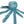 A blue plush dog toy resembling an octopus with a smiling face, made from soft and natural materials.